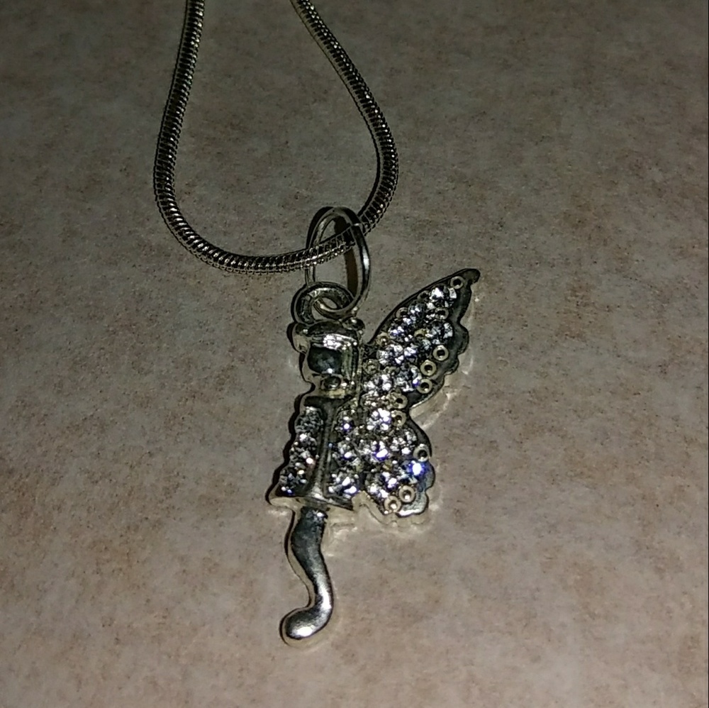 Fairy charm necklace